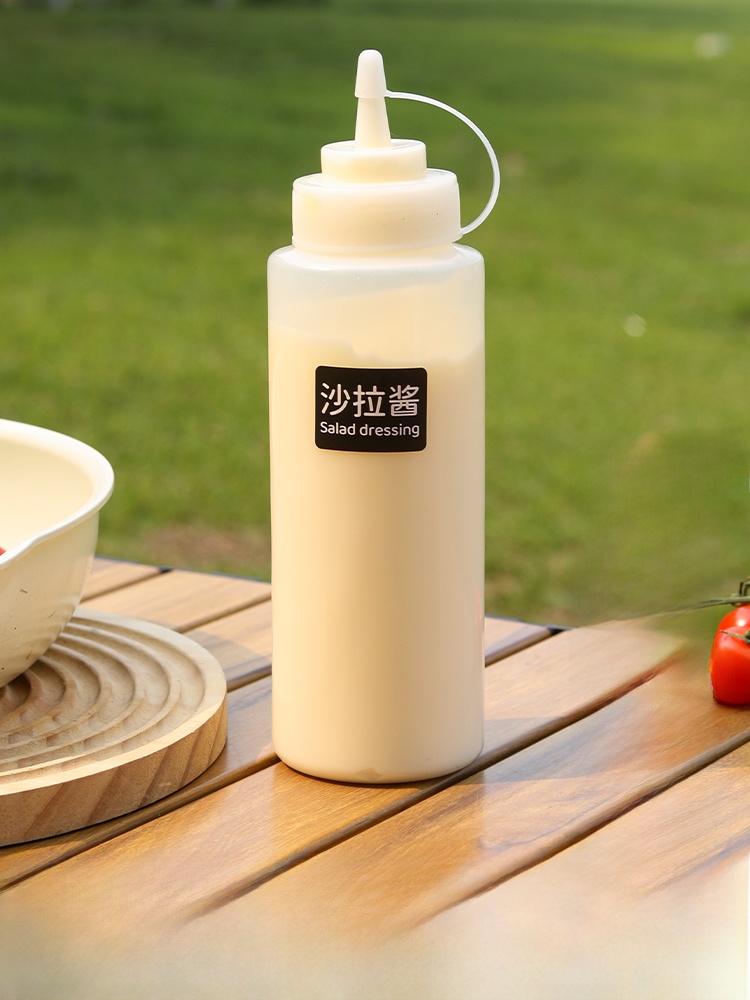 Commercial Kitchen Utensil Storage - Thiened Salad Dring Dispenser Squeeze Bottle