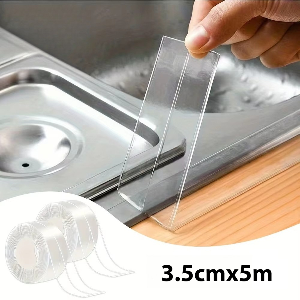 Commercial Kitchen Wall Panels - Waterproof Sealing Tape Strips Partially Hafe
