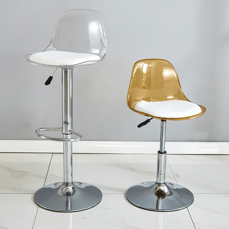 Commercial Kitchen Designer - Minimalist Swivel Bar Stool Chair Kitchen