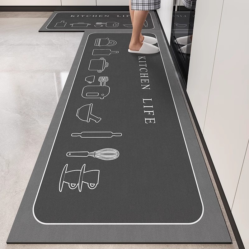 Kitchen Rug Kitchen-specific C - Commercial Kitchen Vinyl Flooring บทวิจารณ์และราคา