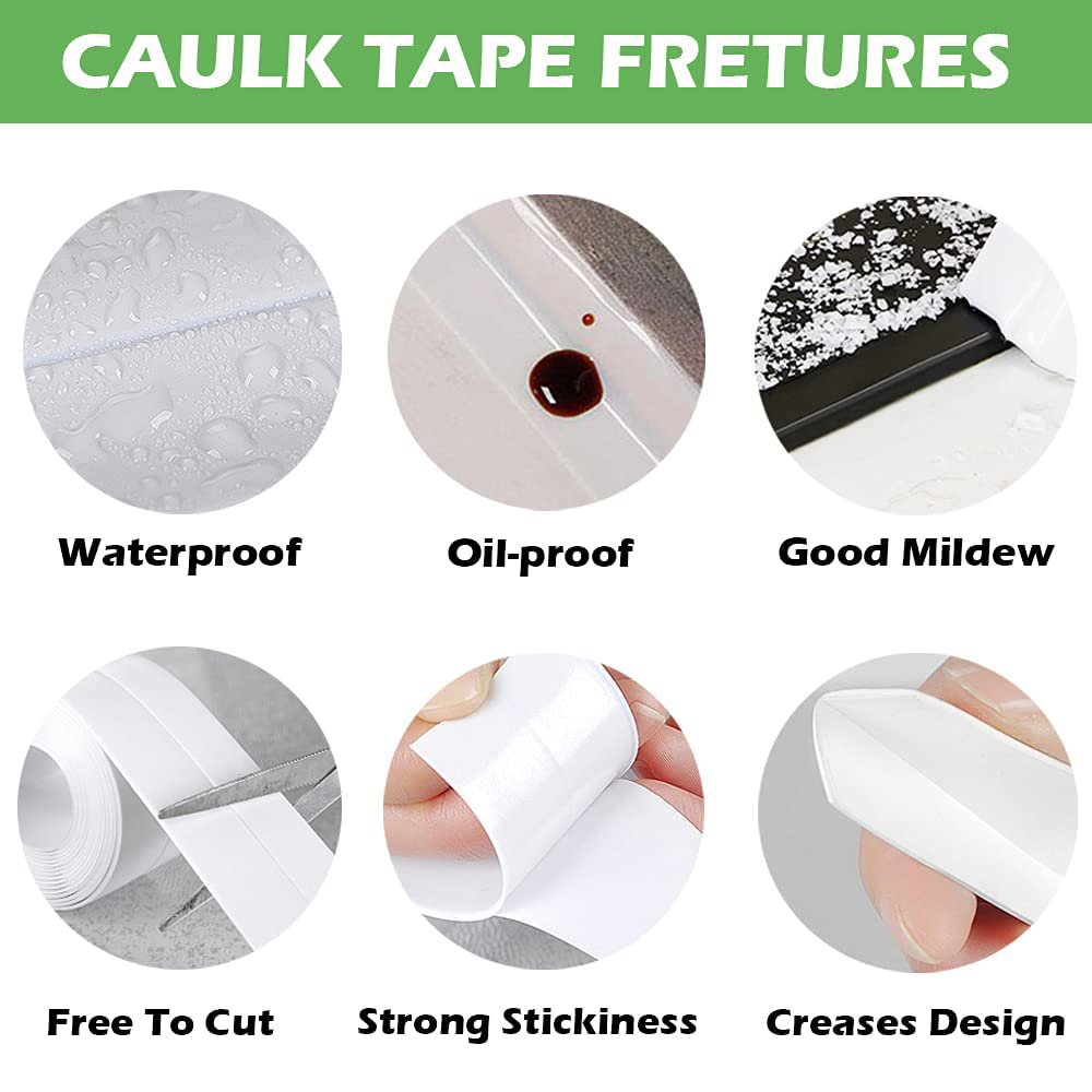 Bathroom Sealing Tape Self-adh - Commercial Kitchen Wall Panels บทวิจารณ์และราคา