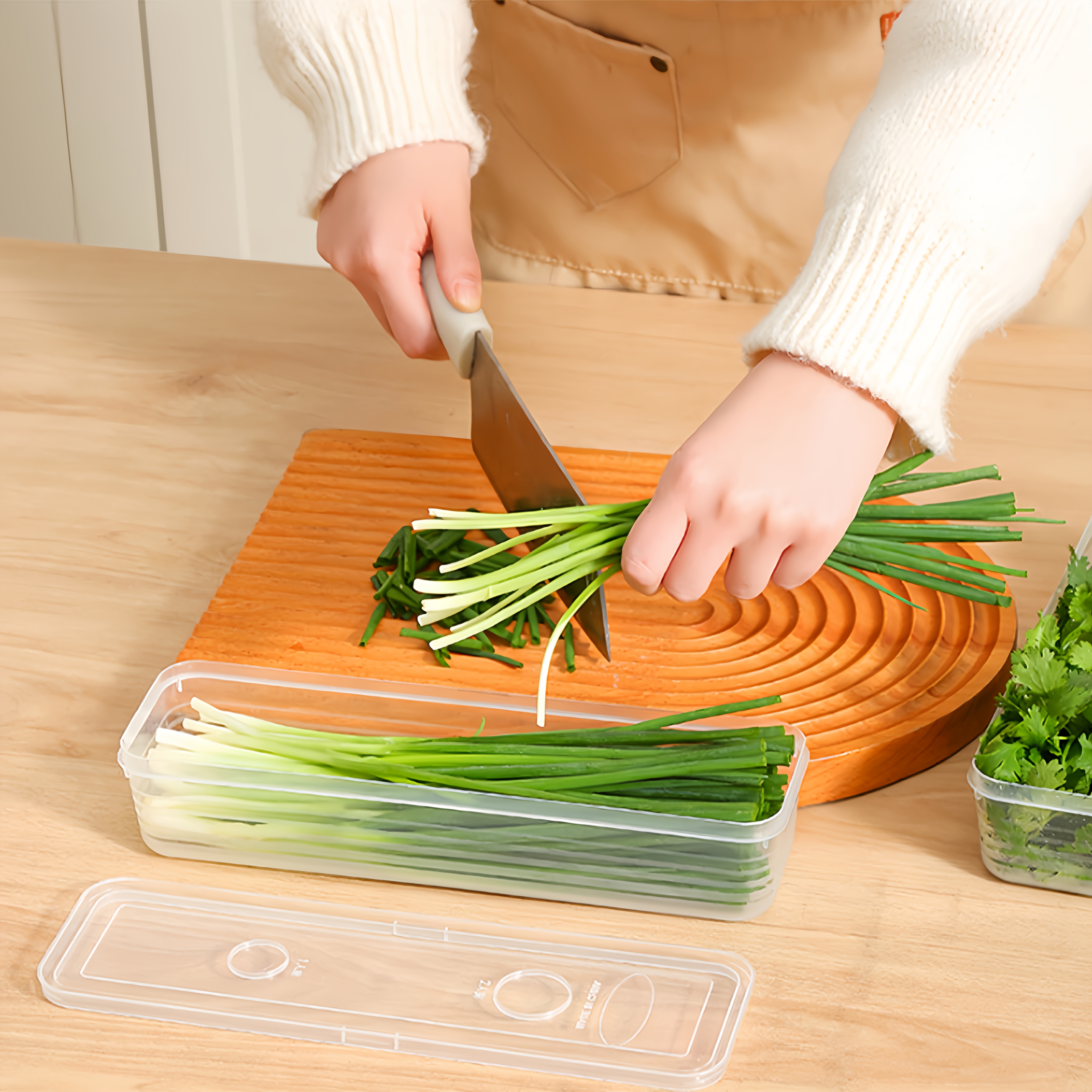 2/4/6pcs Food Vegetable Storag - Commercial Kitchen Refrigerator บทวิจารณ์และราคา