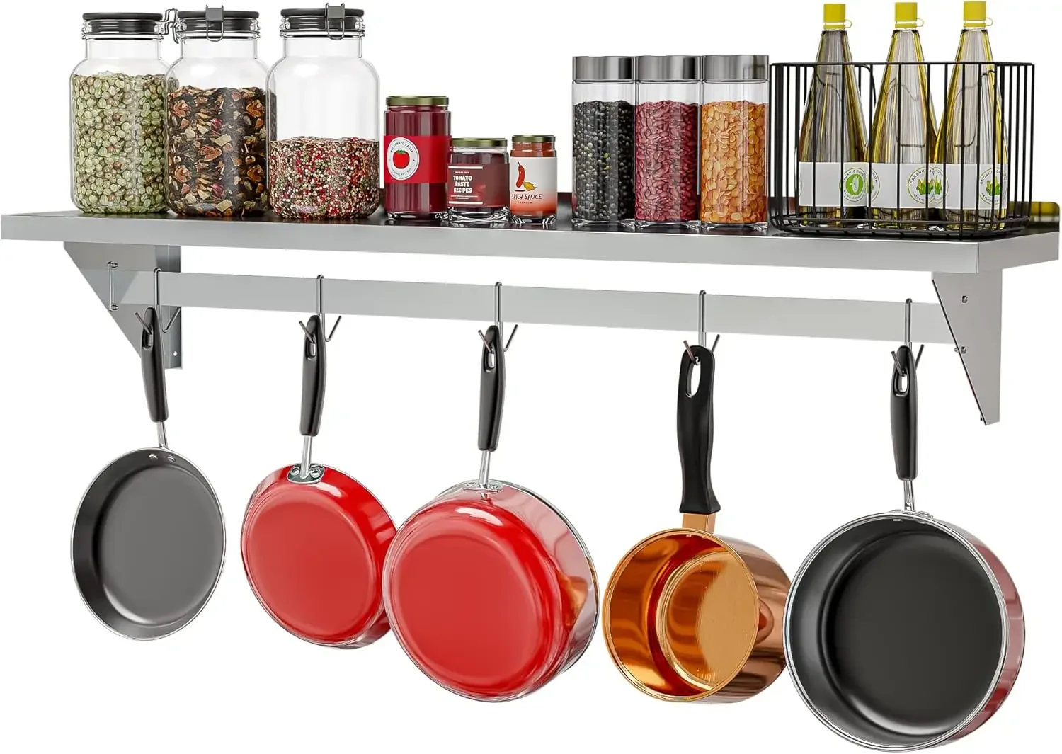 Commercial Wall Mounted, Utens - Commercial Kitchen Utensil Storage บทวิจารณ์และราคา