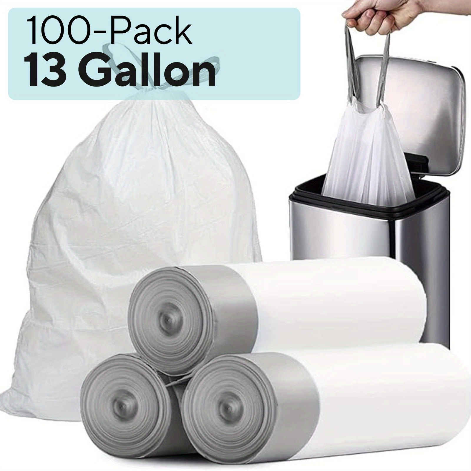 100-Pack Heavy Duty 13 Gal Dra - Commercial Kitchen Designer บทวิจารณ์และราคา