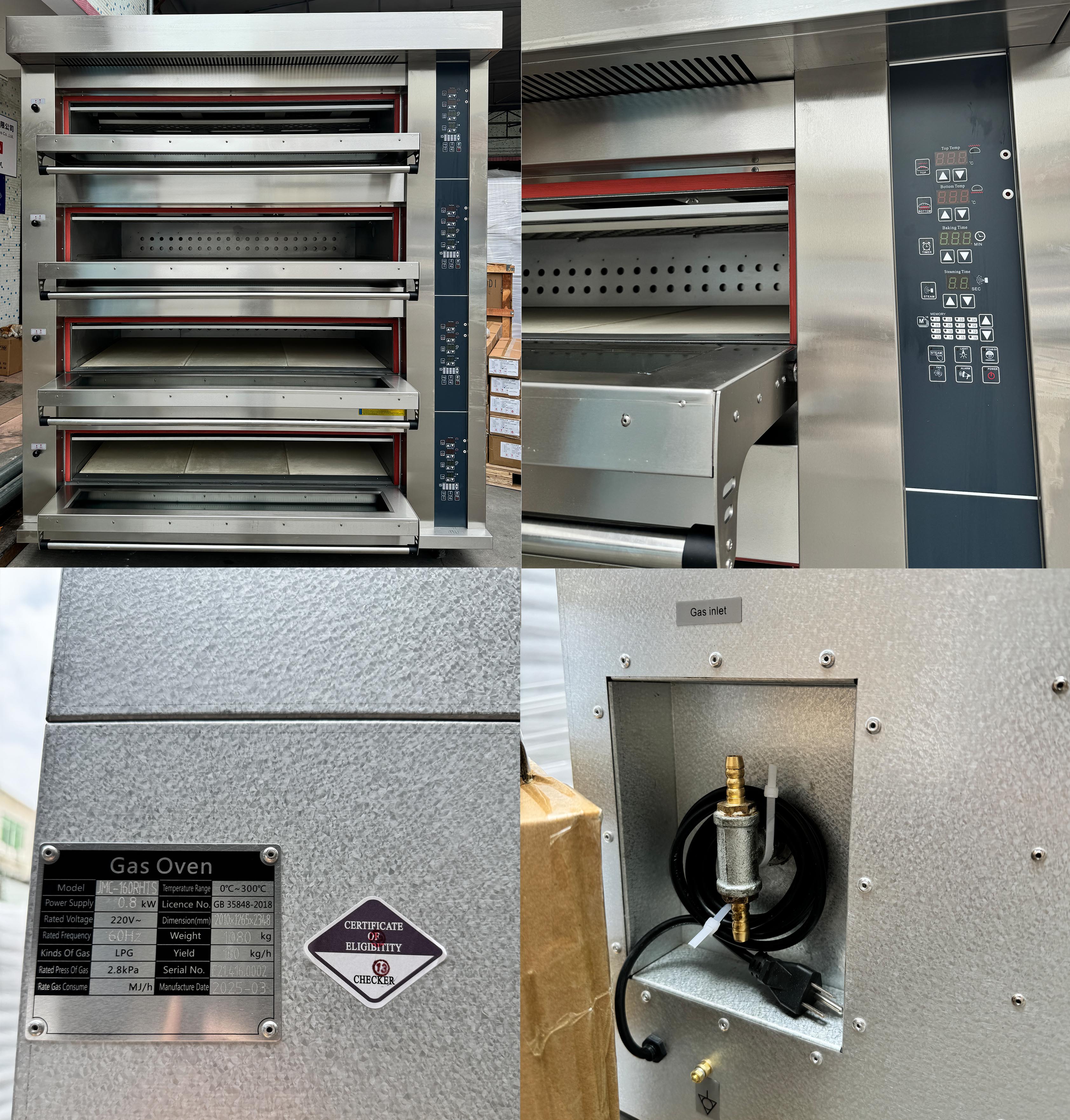 Customized Commercial Pizza Br - Commercial Kitchen Oven บทวิจารณ์และราคา