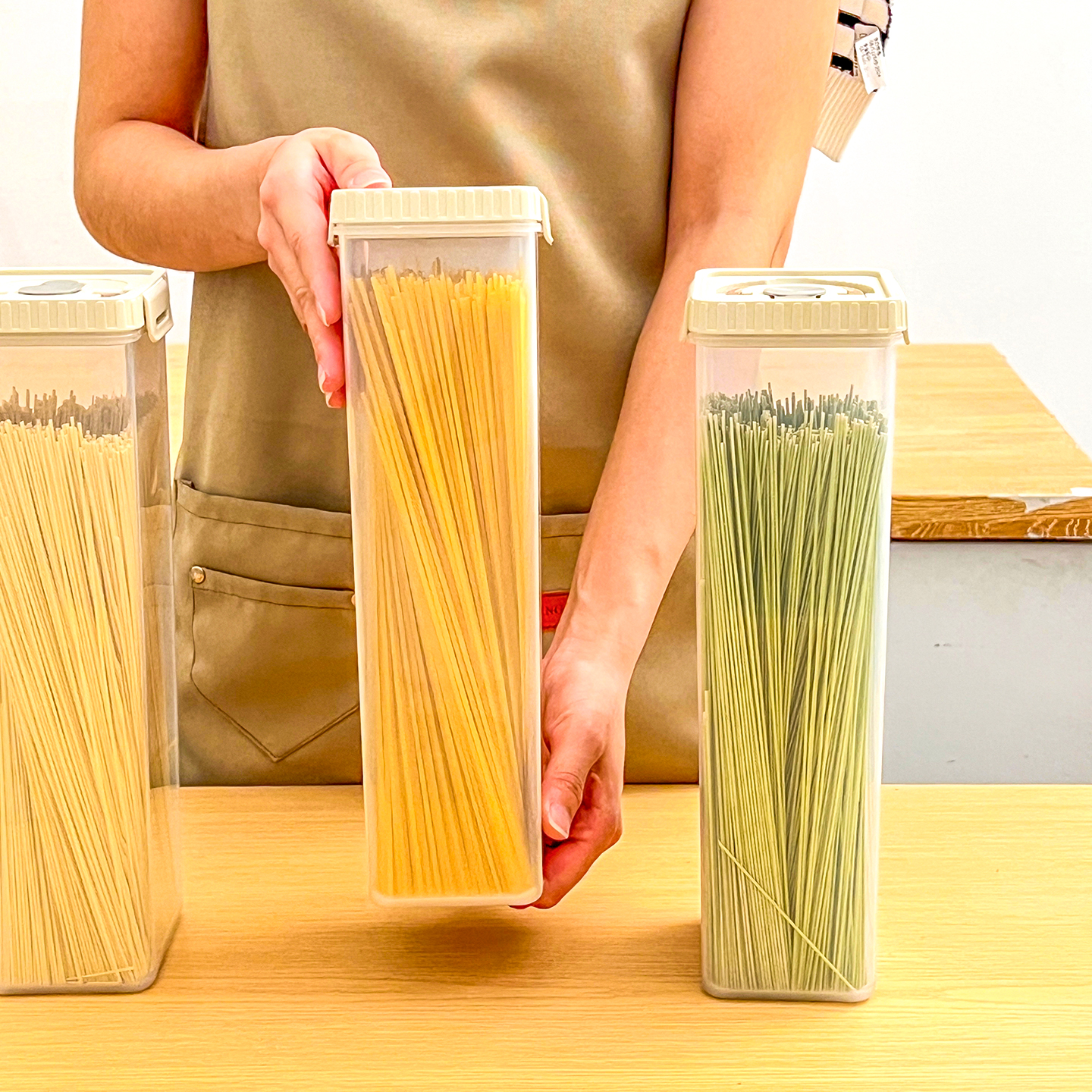 Noodles Sealed Storage Box Wit - Commercial Kitchen Utensil Organizer บทวิจารณ์และราคา