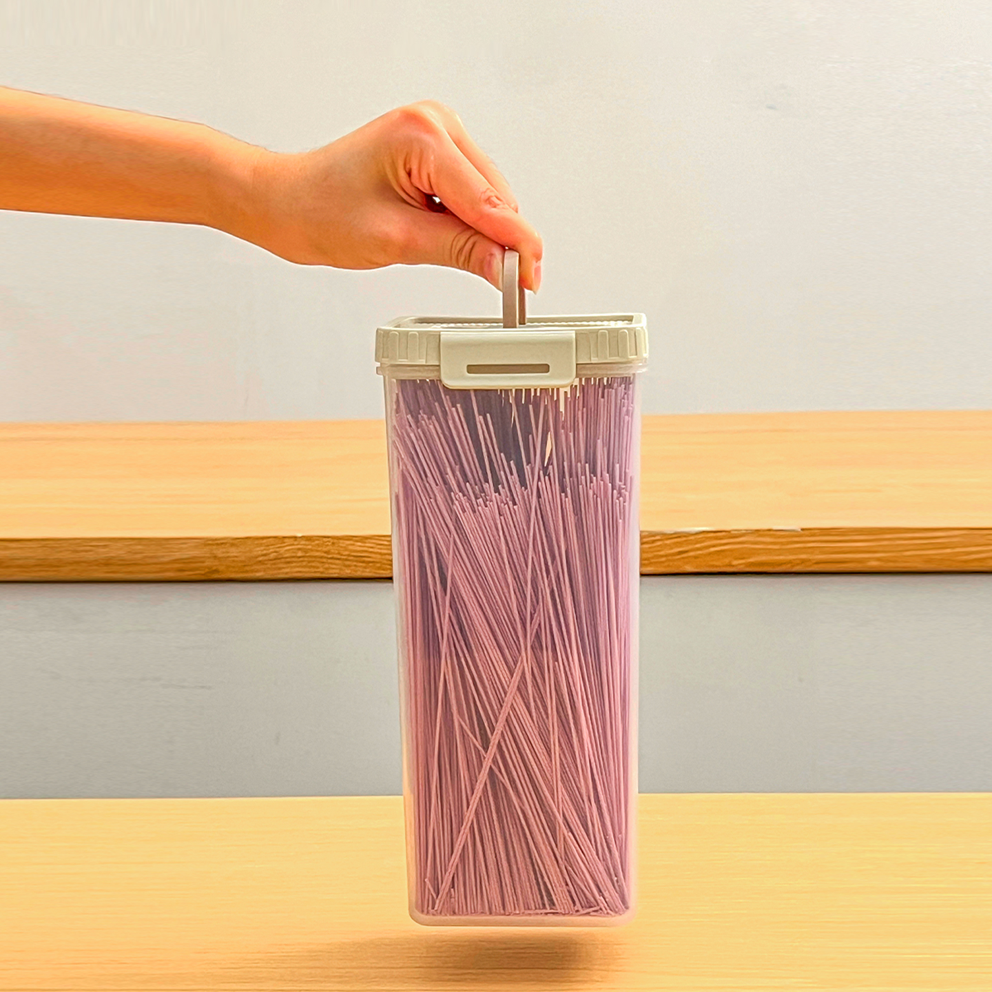 Noodles Sealed Storage Box Wit - Commercial Kitchen Utensil Organizer บทวิจารณ์และราคา