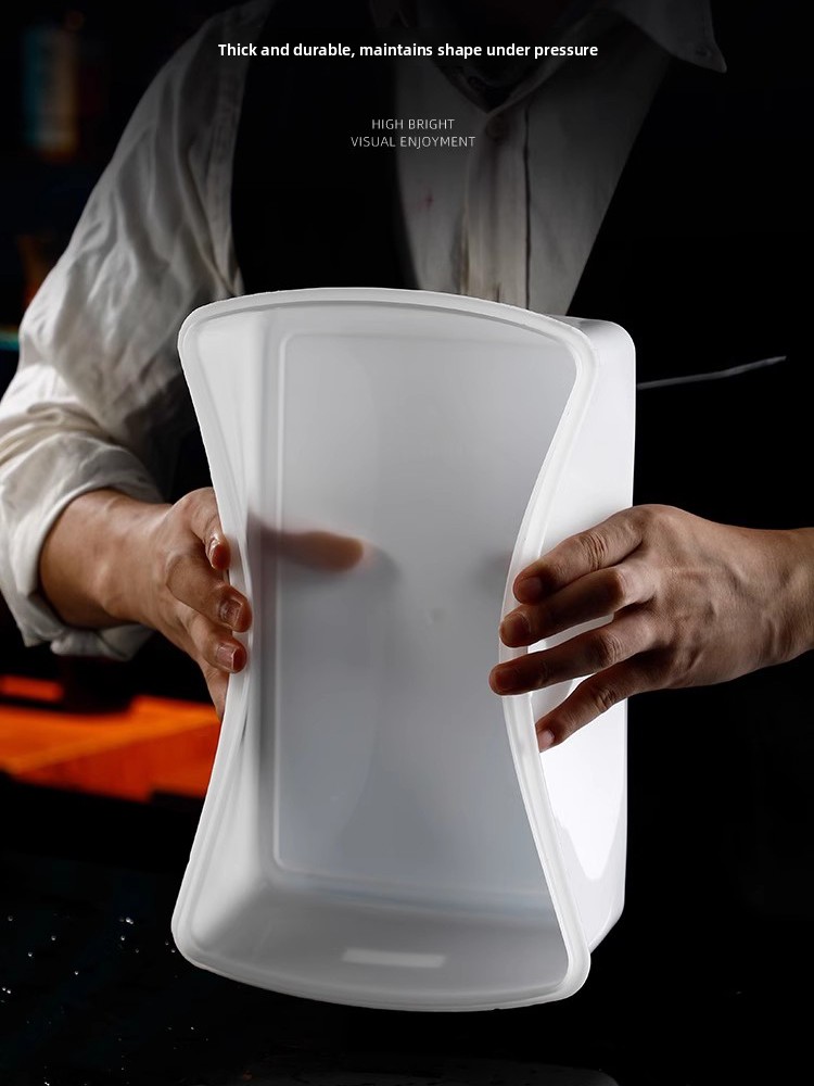 Large Ice Cube Tray Box with L - Commercial Kitchen Utensil Storage บทวิจารณ์และราคา