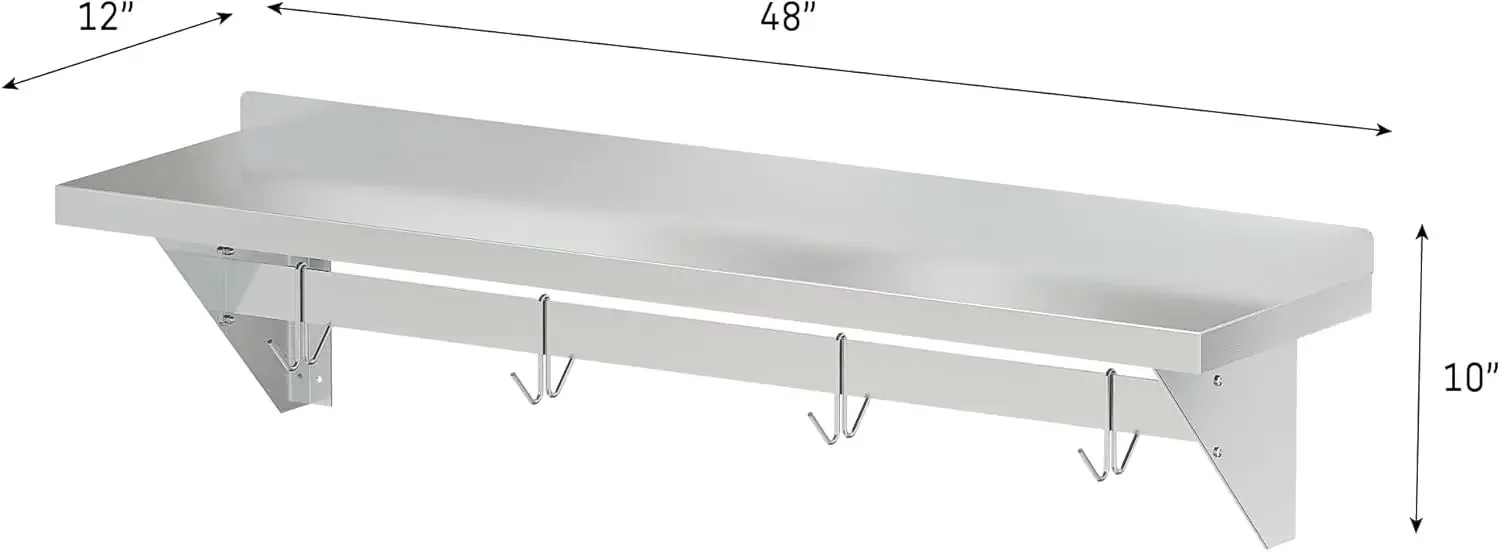 （XMSJ-Hot）Commercial Wall Moun - Commercial Kitchen Utensil Storage บทวิจารณ์และราคา