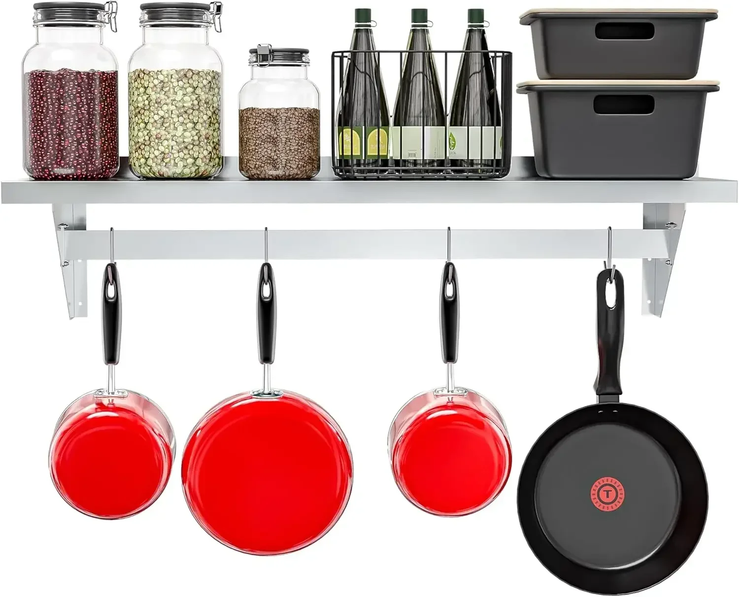 （XMSJ-Hot）Commercial Wall Moun - Commercial Kitchen Utensil Storage บทวิจารณ์และราคา