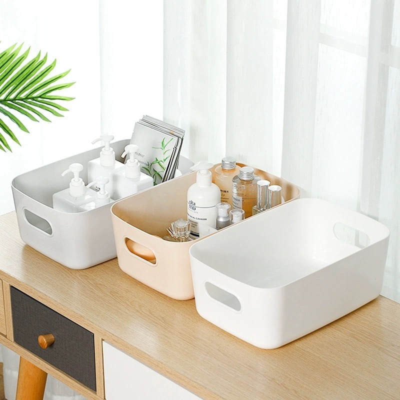 Plastic Storage Bin with Handl - Commercial Kitchen Utensil Organizer บทวิจารณ์และราคา