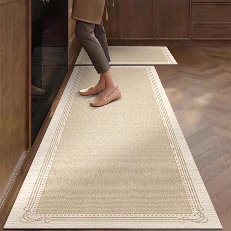 Kitchen Rug Pvc Waterproof Lea - Commercial Kitchen Vinyl Flooring บทวิจารณ์และราคา