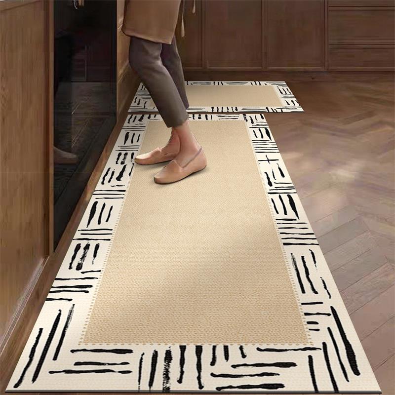 Kitchen Rug Pvc Waterproof Lea - Commercial Kitchen Vinyl Flooring บทวิจารณ์และราคา