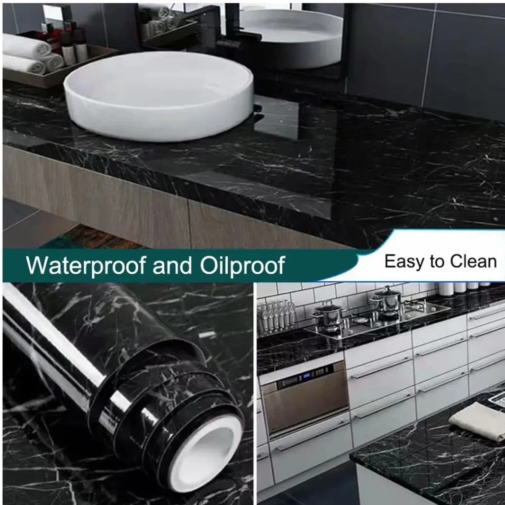 Marble Vinyl Self Adhesive Wal - Commercial Kitchen Wall Panels บทวิจารณ์และราคา