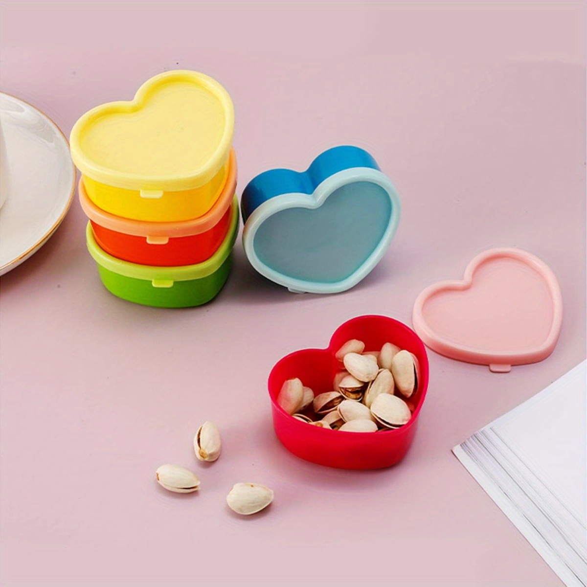 5PCS Mini Lunch Box Condiment  - Commercial Kitchen Utensil Organizer บทวิจารณ์และราคา