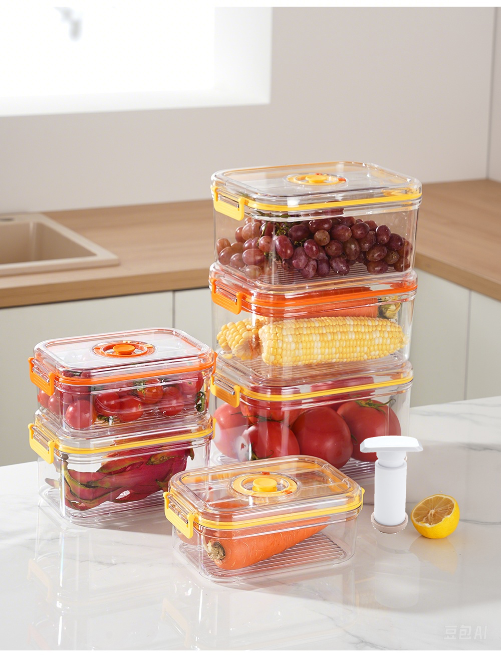 Vacuum Fresh-keeping Box Refri - Commercial Kitchen Refrigerator บทวิจารณ์และราคา