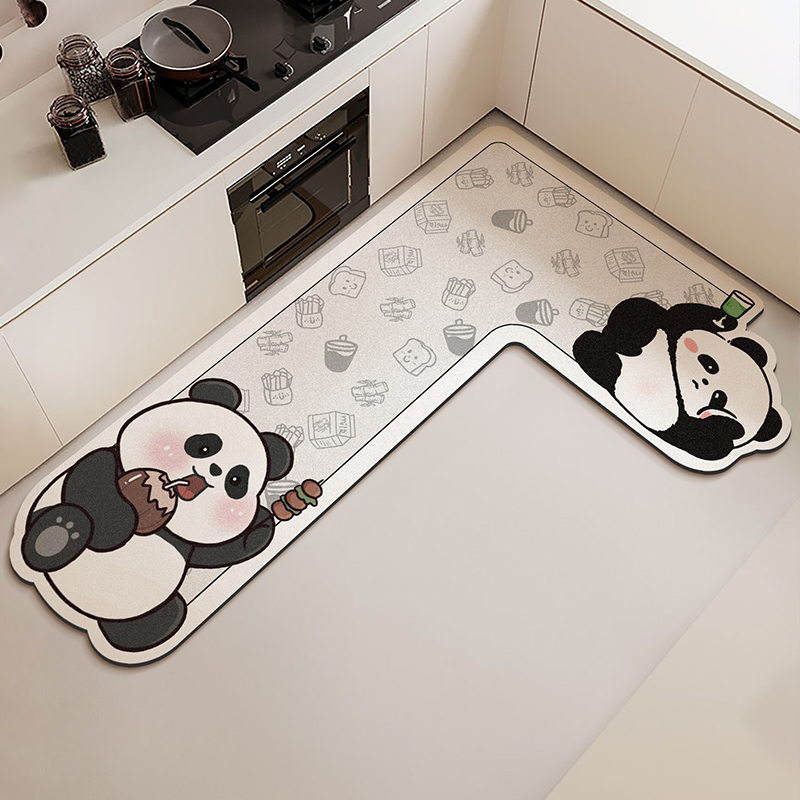 L-shaped Kitchen Floor Mat Wat - Commercial Kitchen Vinyl Flooring บทวิจารณ์และราคา