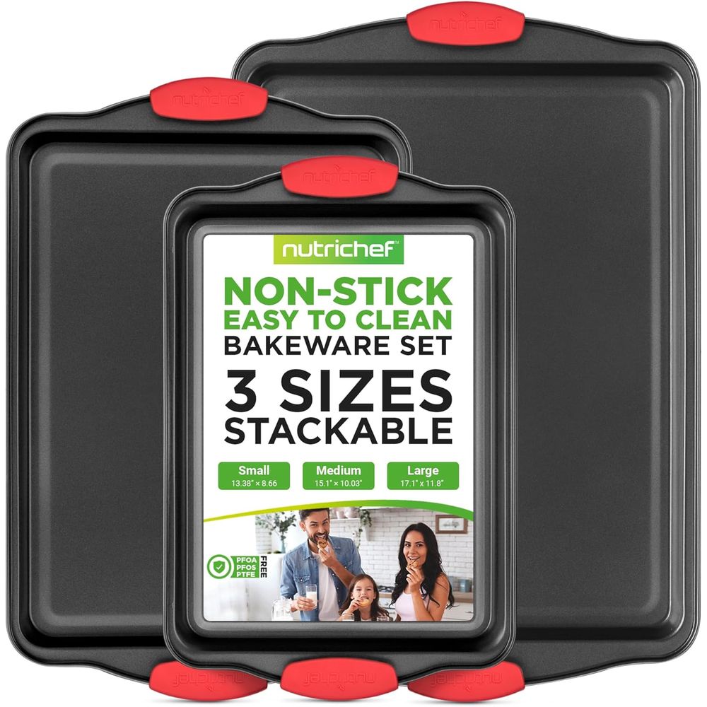 3-Piece Nonstick Kitchen Oven  - Commercial Kitchen Oven บทวิจารณ์และราคา