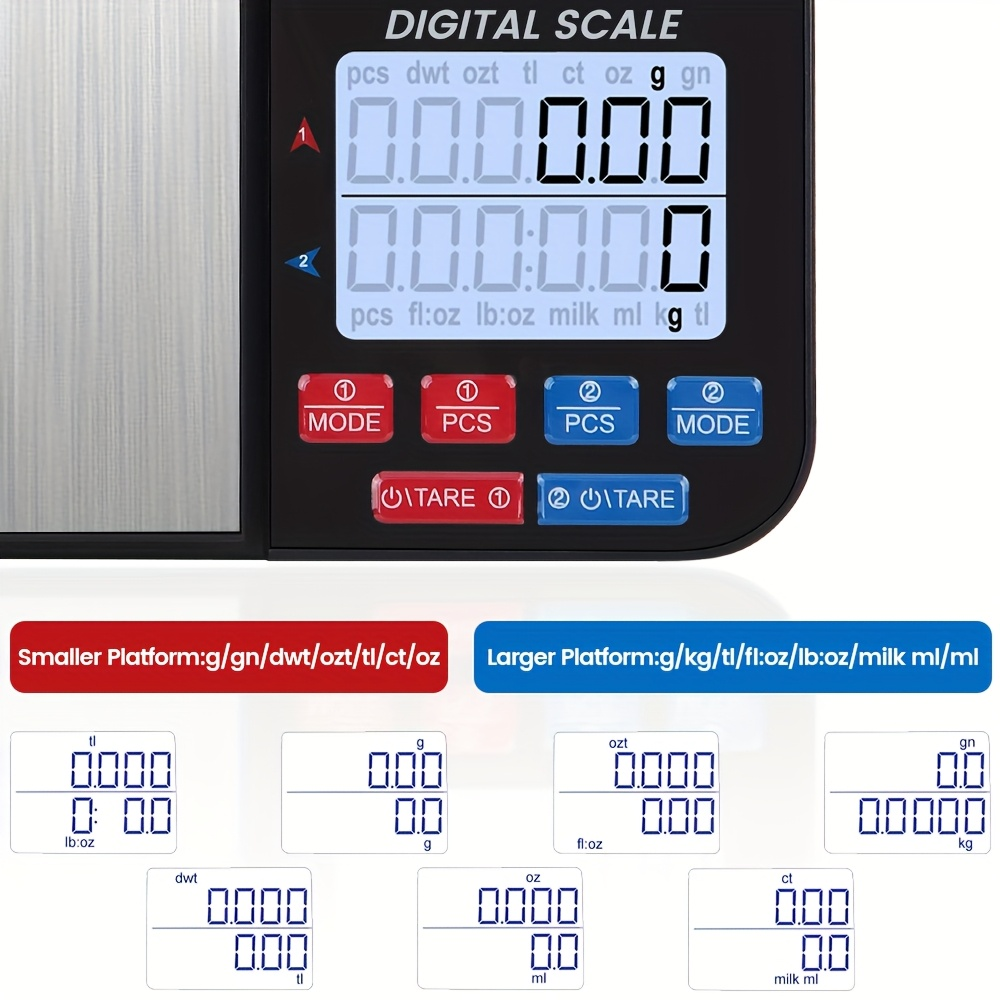 Double-Pan Kitchen Scale 10Kg/ - Commercial Kitchen Requirements บทวิจารณ์และราคา