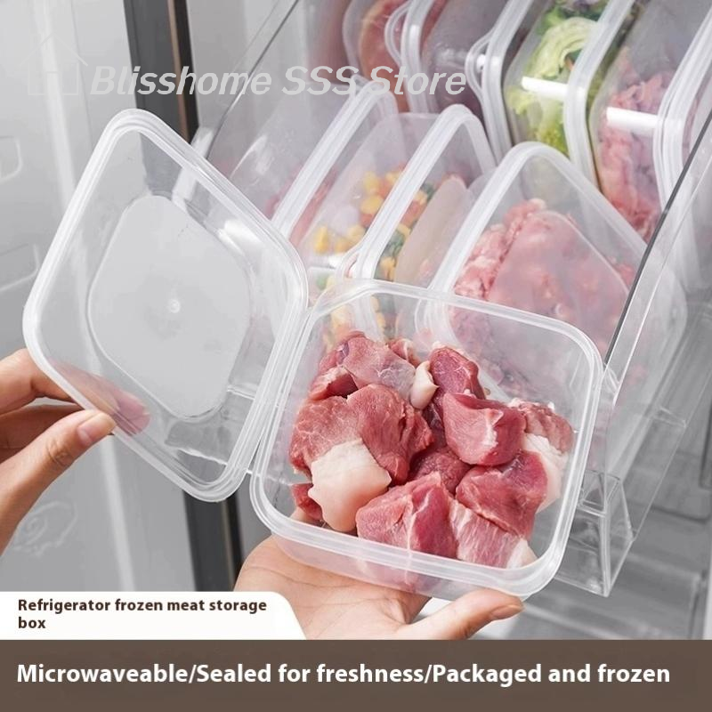 【S】5/10PCS Freeze Meat Preserv - Commercial Kitchen Utensil Organizer บทวิจารณ์และราคา