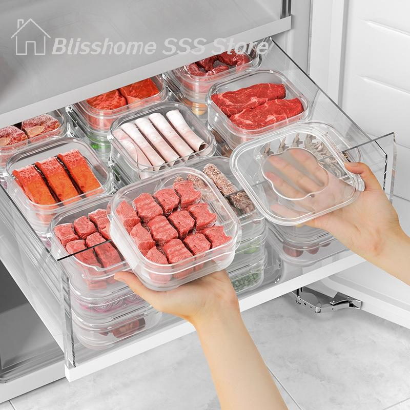 【S】5/10PCS Freeze Meat Preserv - Commercial Kitchen Utensil Organizer บทวิจารณ์และราคา
