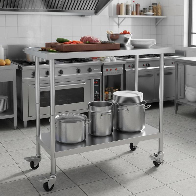 Metal Prep Station 24 x 24 x 3 - Commercial Kitchen Designer บทวิจารณ์และราคา