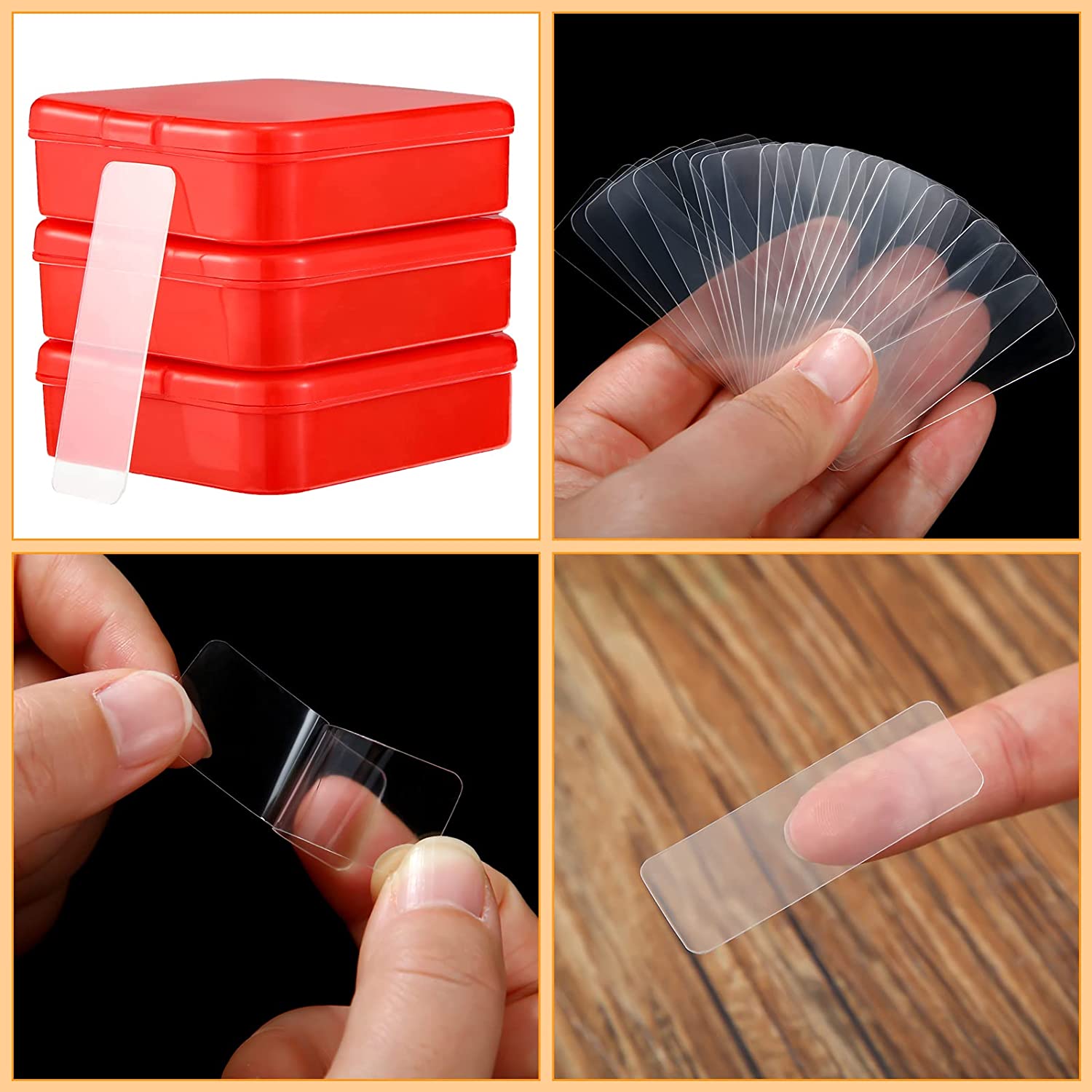 Transparent Double Sided Tape  - Commercial Kitchen Wall Panels บทวิจารณ์และราคา