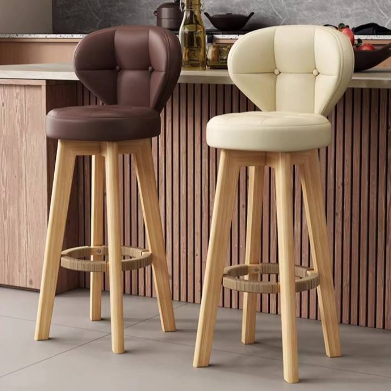 Wooden Legs Unique Bar Stools  - Commercial Kitchen Designer บทวิจารณ์และราคา