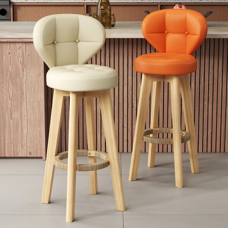 Wooden Legs Unique Bar Stools  - Commercial Kitchen Designer บทวิจารณ์และราคา