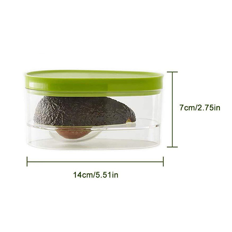 Avocado Food Storage Box Space - Commercial Kitchen Utensil Organizer บทวิจารณ์และราคา