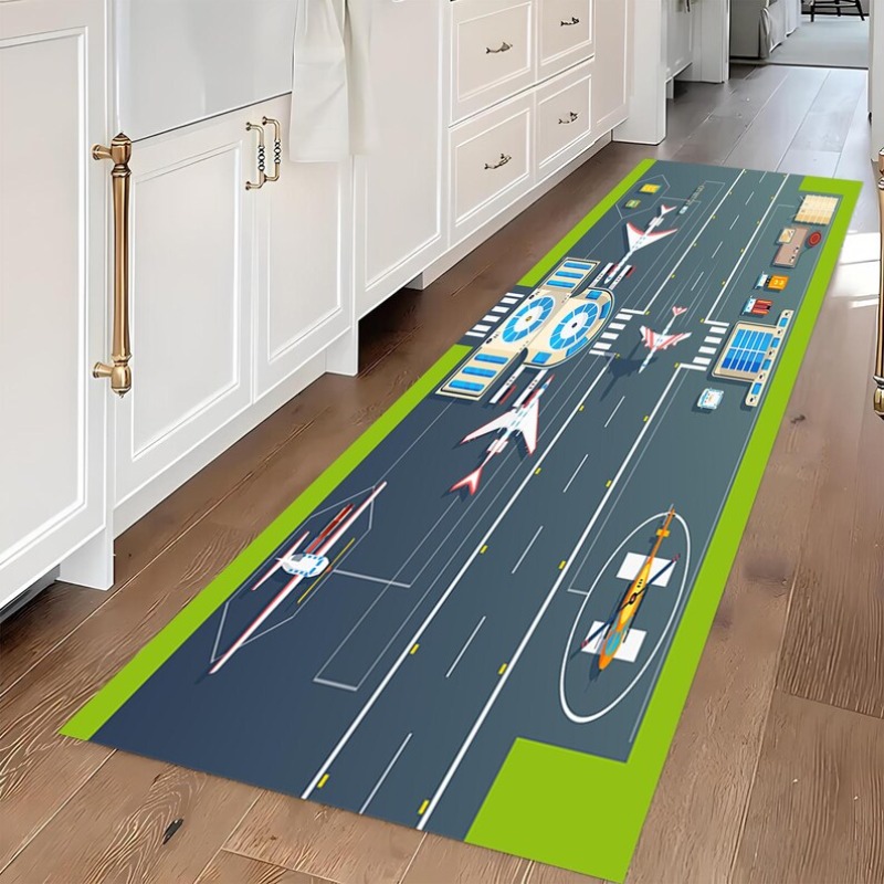 Airport Runway Runner Rug Intr - Commercial Kitchen Interior Design บทวิจารณ์และราคา