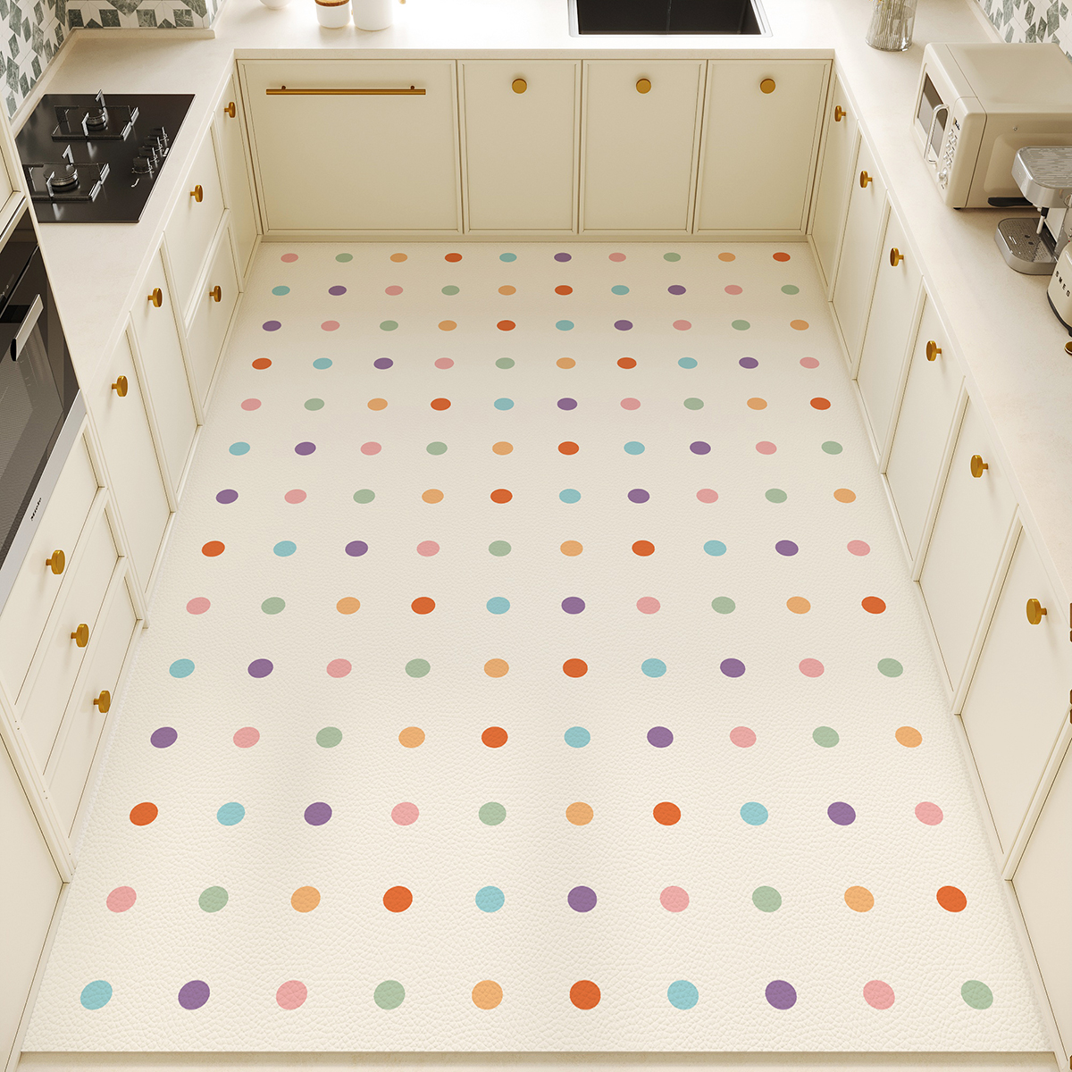 PVC Kitchen Carpet Waterproof  - Commercial Kitchen Vinyl Flooring บทวิจารณ์และราคา