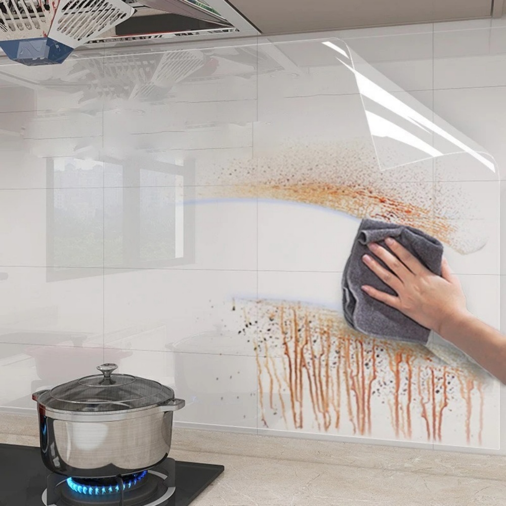 3M/5M/10M Kitchen Wall Wallpap - Commercial Kitchen Wall Panels บทวิจารณ์และราคา