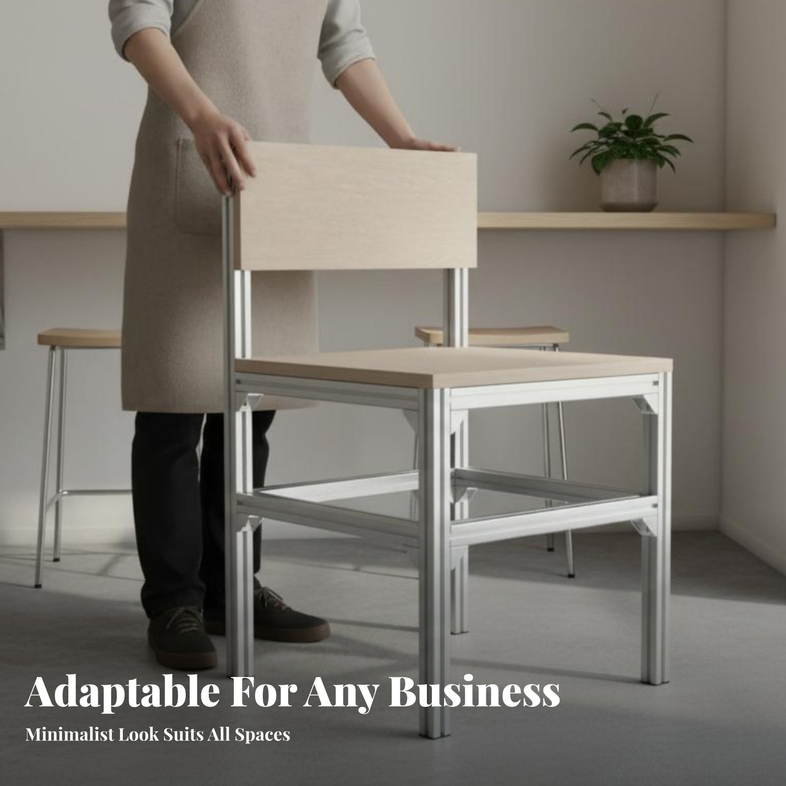 Speckled Panel Chair utilitari - Commercial Kitchen Interior Design บทวิจารณ์และราคา