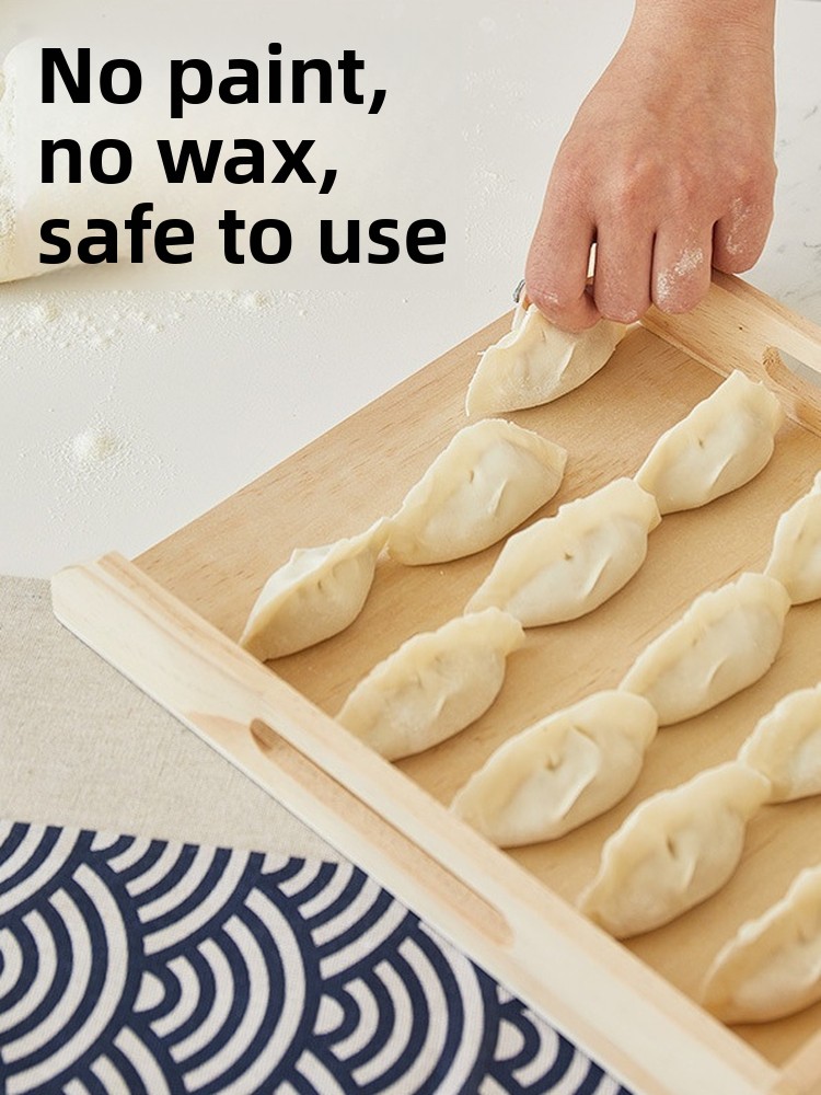 Wooden Multi-Layer Dumpling Tr - Commercial Kitchen Utensil Storage บทวิจารณ์และราคา