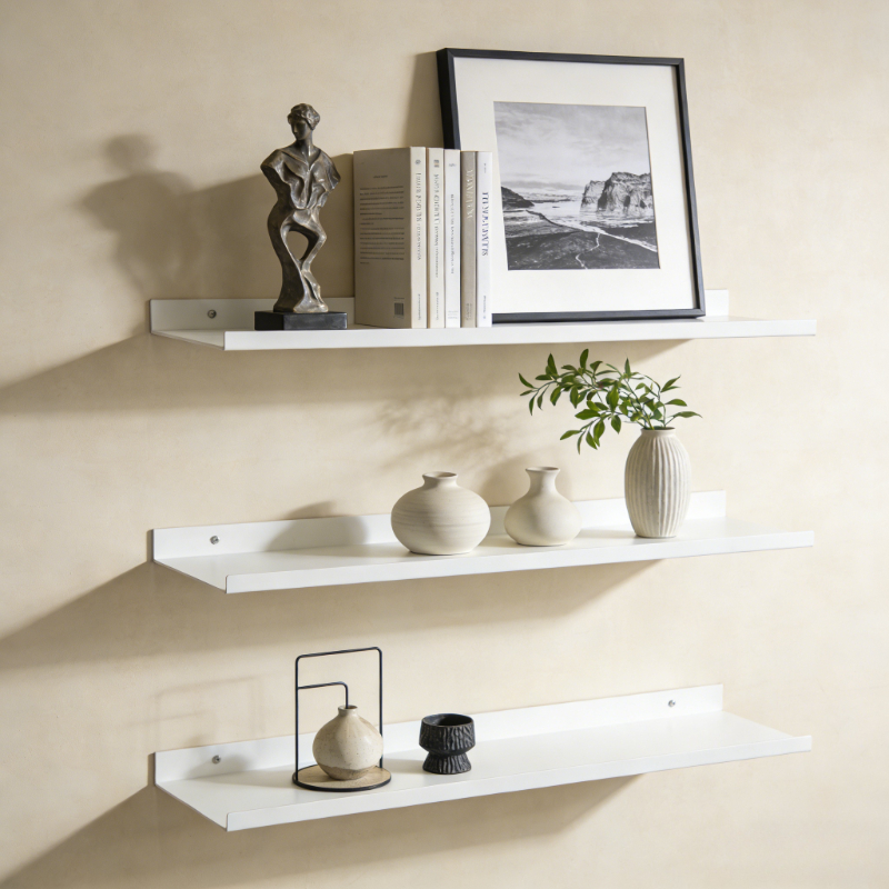 Metal Floating Shelves Wall Mo - Commercial Kitchen Utensil Organizer บทวิจารณ์และราคา