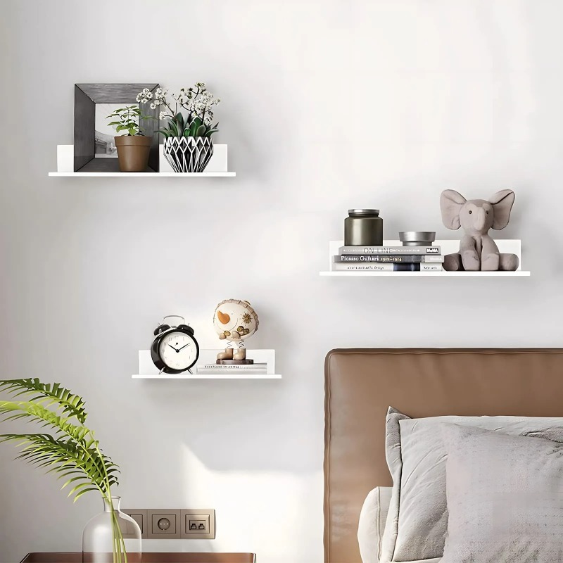 Metal Floating Shelves Wall Mo - Commercial Kitchen Utensil Organizer บทวิจารณ์และราคา