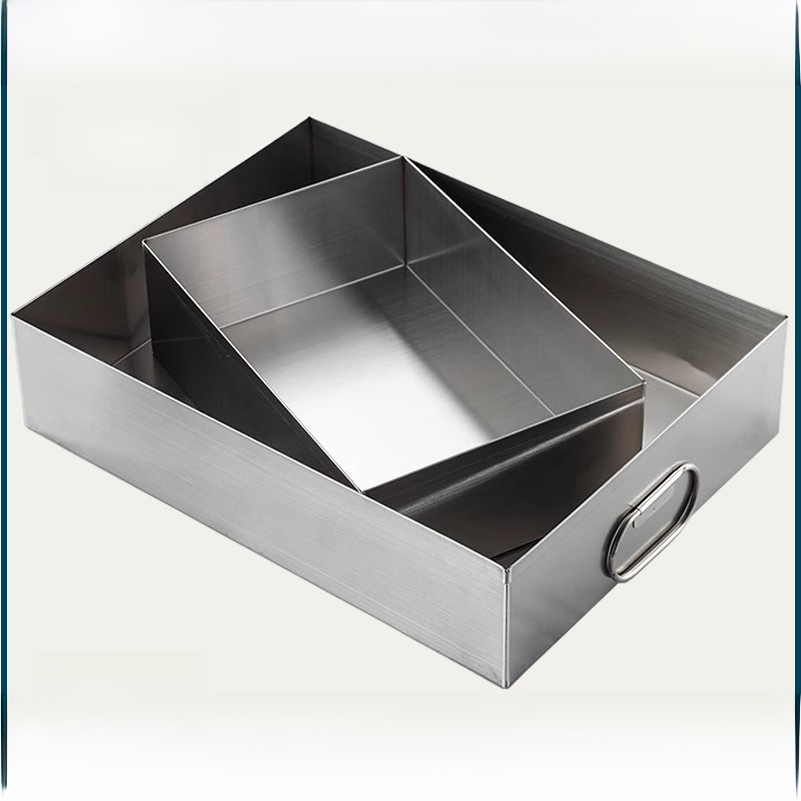Stainl Steel Rectangular Cover - Commercial Kitchen Utensil Storage บทวิจารณ์และราคา