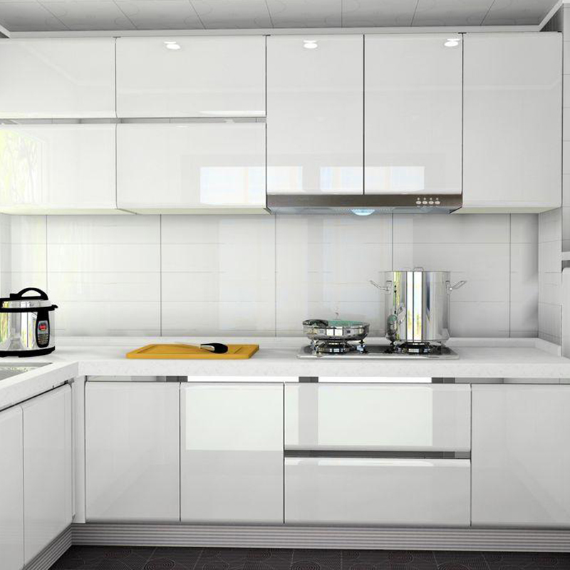 Paint Glossy White Cabinets Wa - Commercial Kitchen Wall Panels บทวิจารณ์และราคา