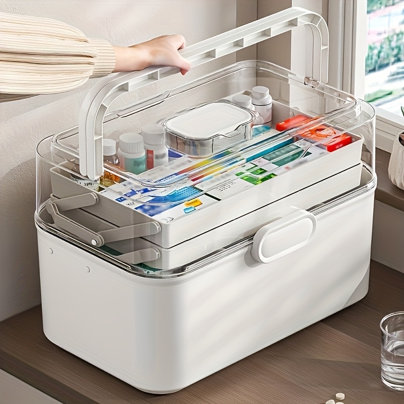 Large Capacity Clear Lid Medic - Commercial Kitchen Utensil Organizer บทวิจารณ์และราคา