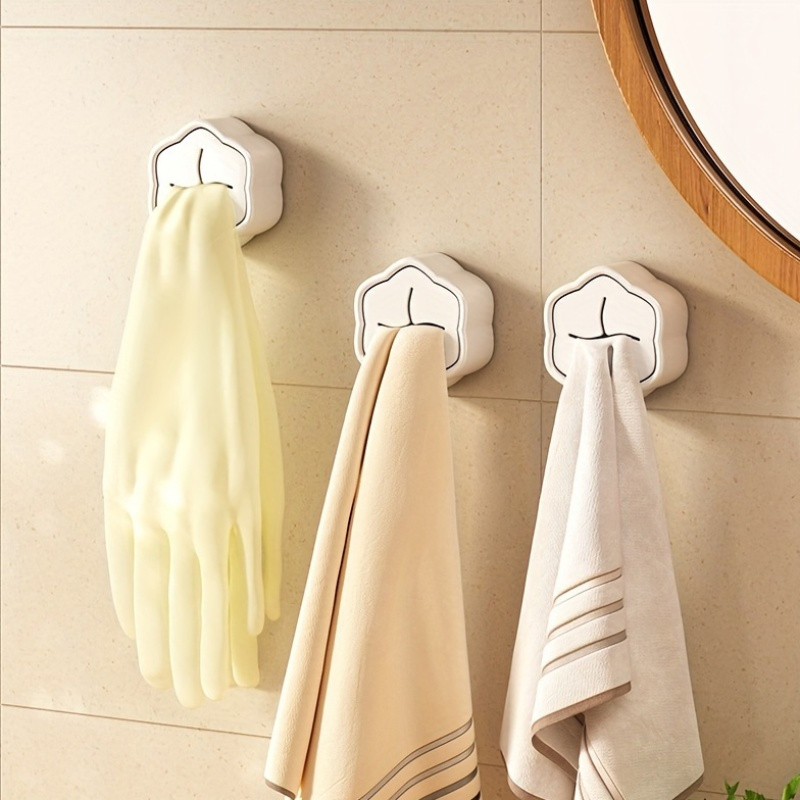 6PCS Self Adhesive Towel Holde - Commercial Kitchen Utensil Organizer บทวิจารณ์และราคา