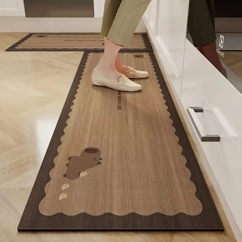 Kitchen Floor Mat Waterproof N - Commercial Kitchen Vinyl Flooring บทวิจารณ์และราคา