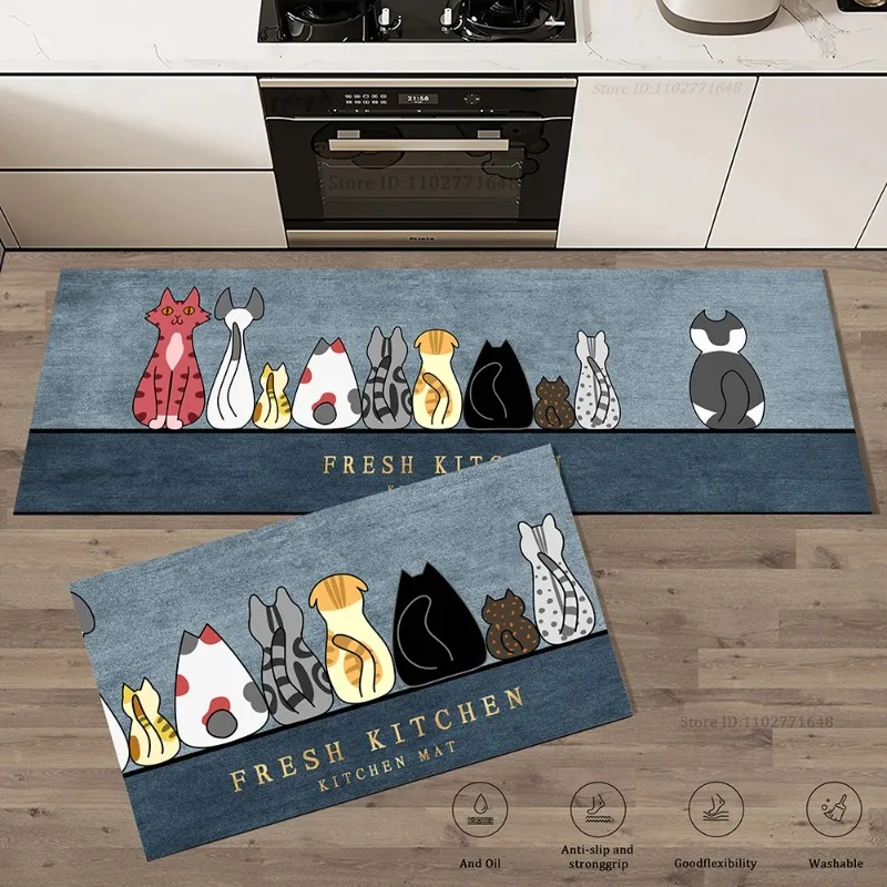 Cat Kitchen Corner  Long Floor - Commercial Kitchen Vinyl Flooring บทวิจารณ์และราคา