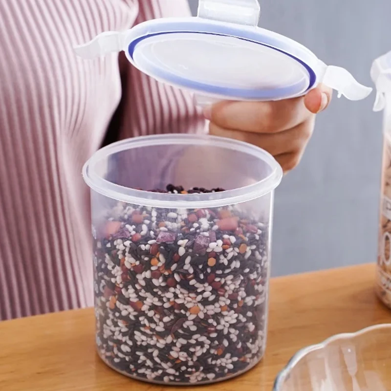 1/4PCS Sealed Jars With Scale  - Commercial Kitchen Refrigerator บทวิจารณ์และราคา