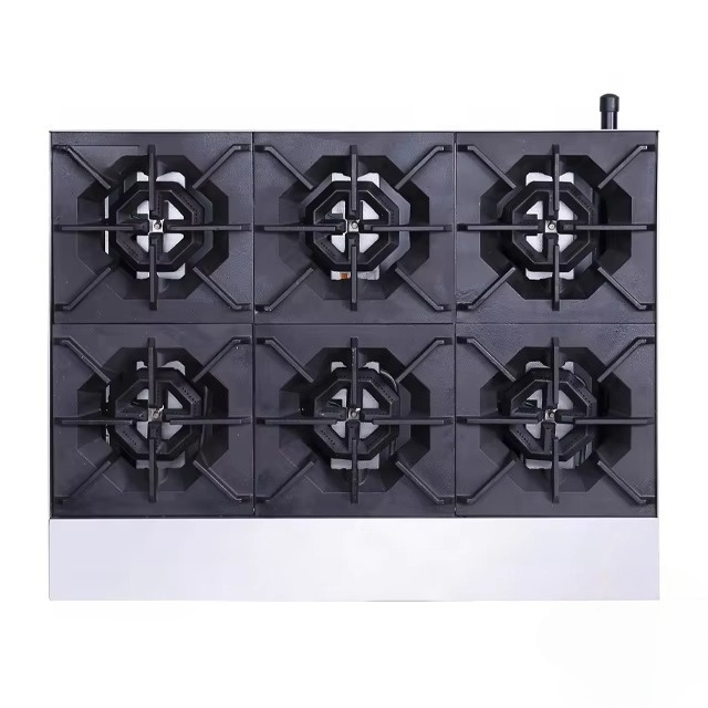 Gas Stove Perfex Gas 6 Burner  - Commercial Kitchen Oven บทวิจารณ์และราคา